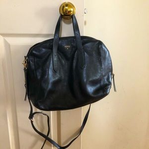 Fossil Rachel satchel large leather crossbody